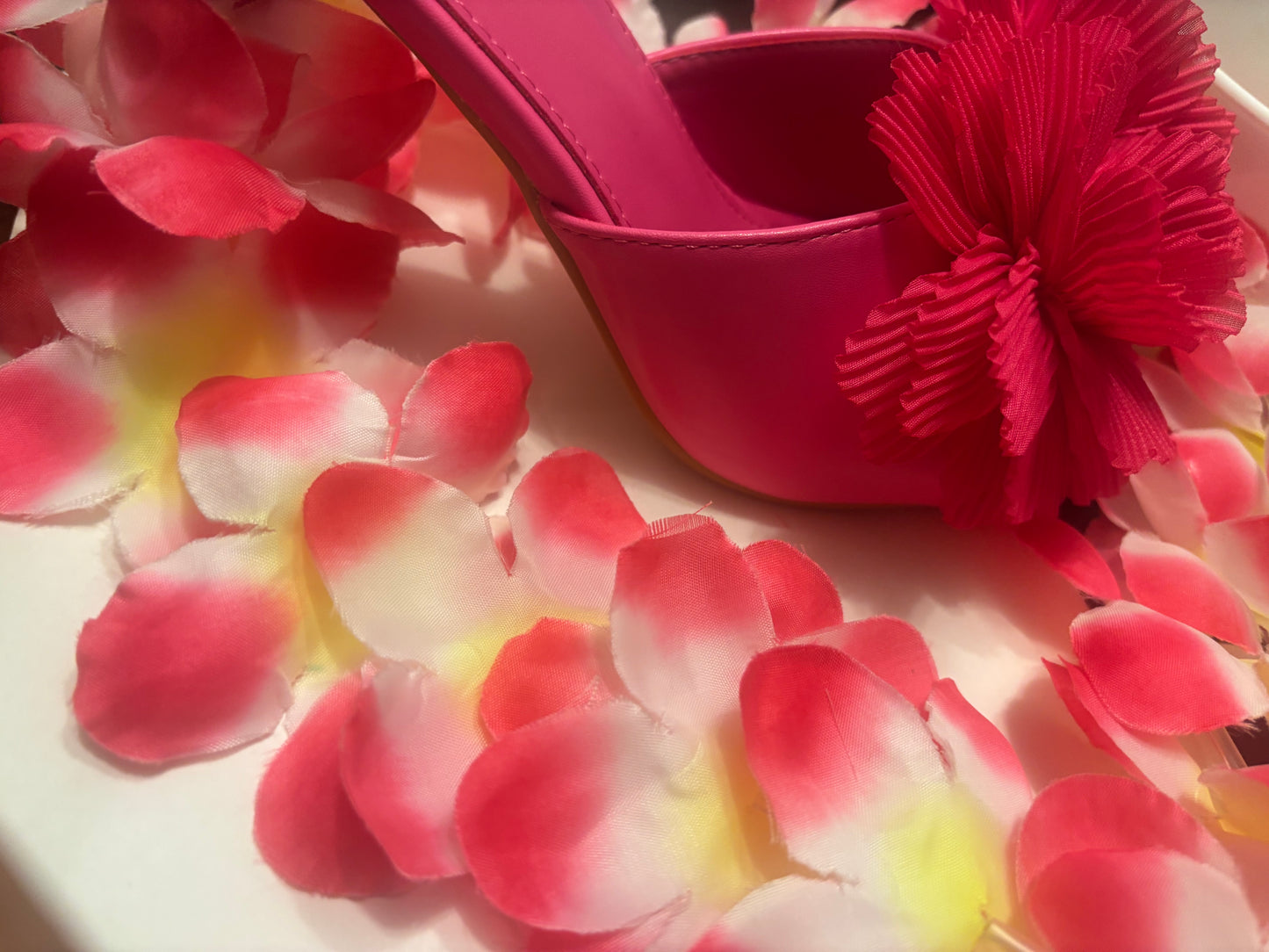 Pink heels
