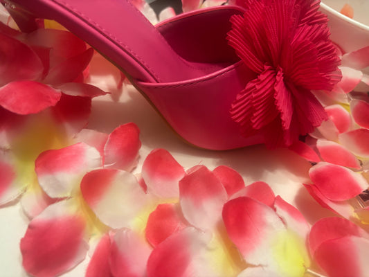 Pink heels