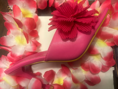 Pink heels